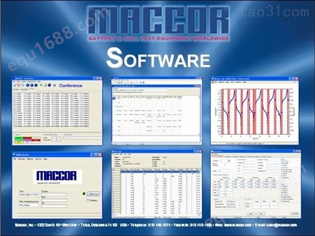 进口电池测试设备  美国MACCOR  MC16 电池电容测试仪