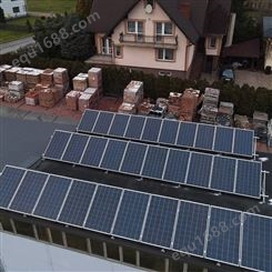 太阳能发电 别墅屋顶用 农村家用系统