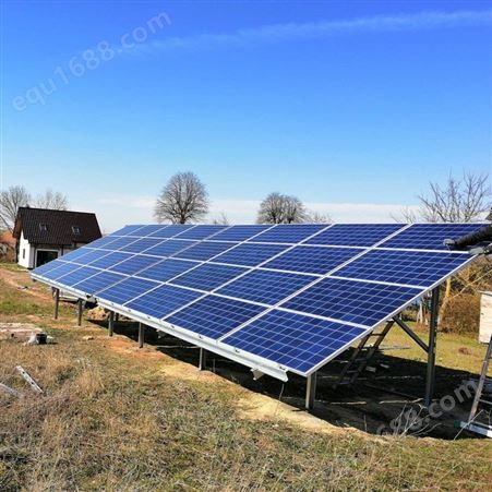 太阳能水泵 光伏发电 12kW  分布式系统 别墅屋顶 供电设备