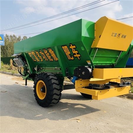 农家肥撒肥机器  经济实用的撒粪机  汇富GB-8 抛粪车