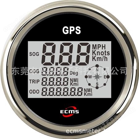 仪创 ECMS 900-00035 显示仪表GPS速度里程表 船用车用仪表