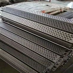 厂家专业生产不锈钢链板 冲孔链板 金属镀锌输送链板 非标定制