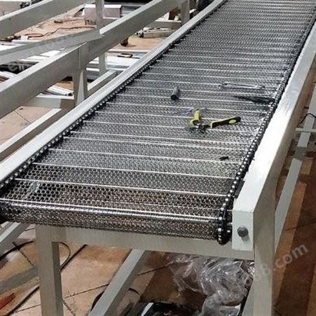 厂家加工定制 不锈钢网带输送机 链板输送机 风冷输送机