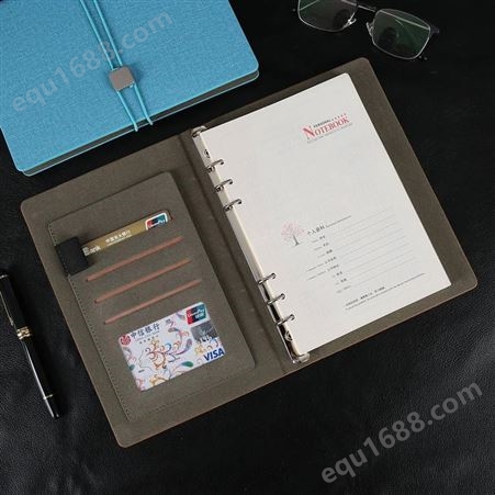 A5笔记本商务复古绑带活页笔记本随身日记本笔记本定制