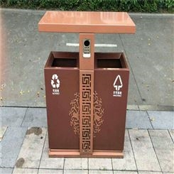 小区物业垃圾桶 室外分类不锈钢垃圾桶 奥博 经久耐用 240升工程塑料垃圾桶
