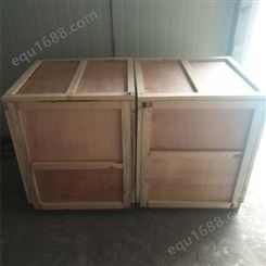 天津木箱包装箱 免熏蒸木箱子 木质包装箱 钢带木箱