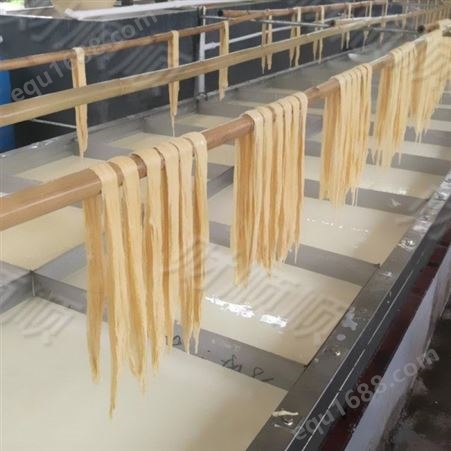 湖南腐竹机生产线-蒸汽式豆油皮机价格-操作简单