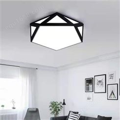 LED吸顶灯 多边形创意卧室客厅吸顶灯 玖恩灯具
