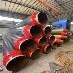 沧州汇众厂家 大口径聚氨酯保温钢管 预制直埋保温钢管