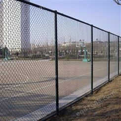 体育羽毛球运动场护栏网pvc铁丝包塑球场围网商际商贸