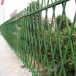 生产户外装饰仿竹护栏 农村美化建设仿竹节篱笆 市政绿化路障围栏