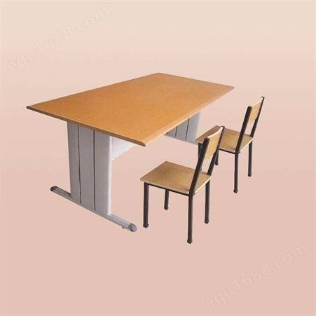 钢木结合阅览桌 阅览桌价格 阅览桌生产厂家