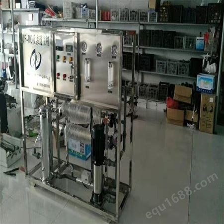 工业生产用的纯水设备 水质稳定 10T双级除垢水净化设备加工定制