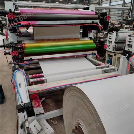河南飞鹰机械 8成新三色冥币印刷机 全自动四色冥币印刷机 带锯分切机