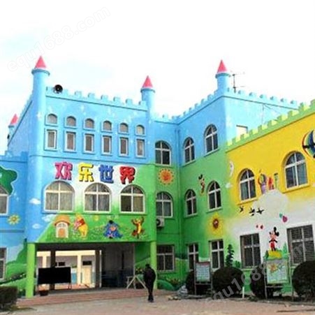 长沙光盛建筑装饰 幼儿园墙体彩绘 幼儿园壁画价格
