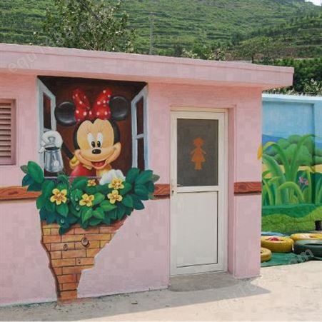 长沙光盛建筑装饰 幼儿园墙体彩绘 幼儿园壁画价格