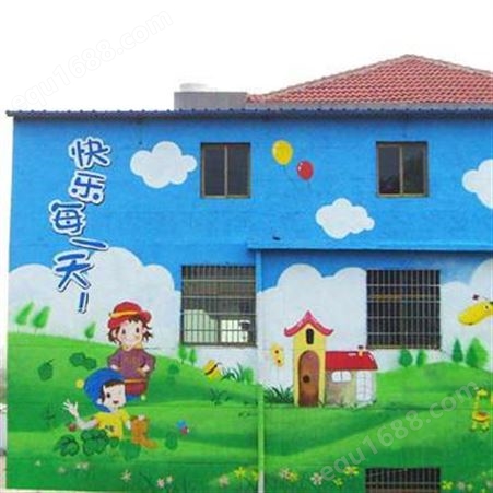 湖南幼儿园彩绘公司 幼儿园墙绘壁画价格 长沙光盛装饰