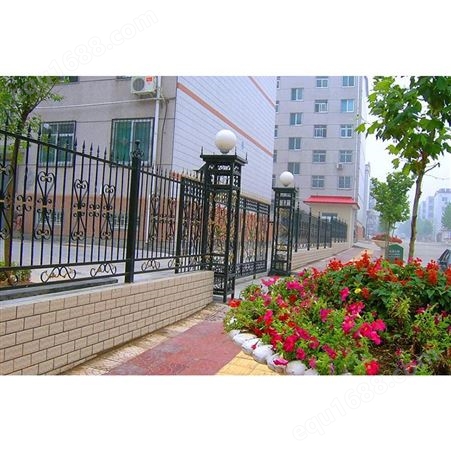 天津河北区铁艺围栏安装,定制铁艺护栏厂家