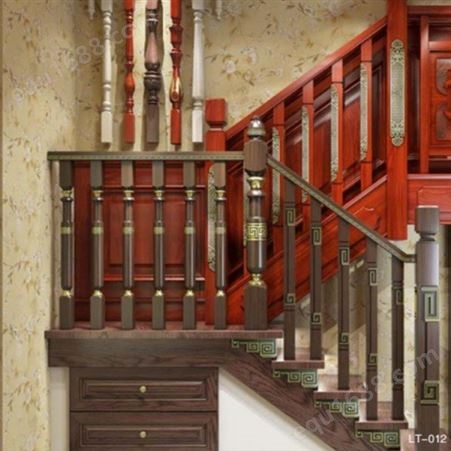 实楼梯 室内整体实木楼梯 楼梯制做