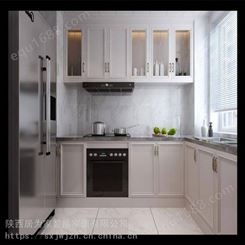 居为家OSB橱柜 整体厨房定制 个性化台面 现代极简风