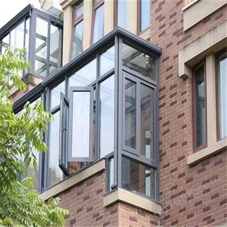 铝木复合门窗 欧式铝木复合平开窗 隔音隔热一体