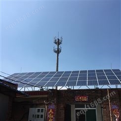 工商业光伏发电系统 全套并网太阳能电站 220V 彩钢屋顶光伏发电
