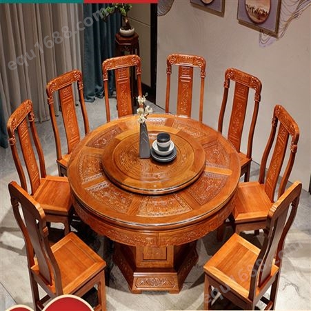 慧安居红木家具 非洲花梨紫檀沙发 实木沙发 新中式仿古客厅沙发组合 转角贵妃沙发带茶几