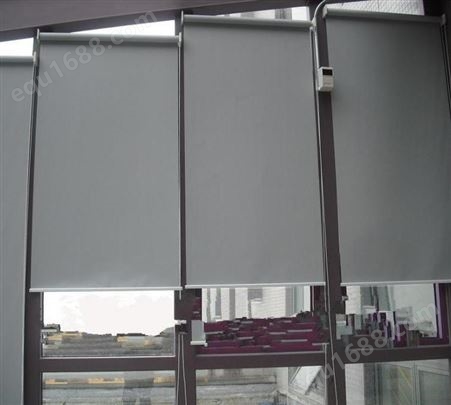 电动遮阳帘电动遮阳窗帘 办公室窗帘款式多样  质量可靠