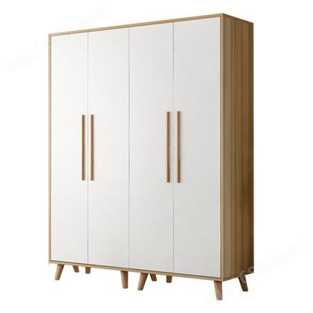 全屋实木衣柜 多层夹板衣柜 雅赫软装 优质板材结构稳固 承载力强